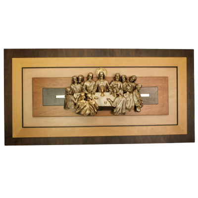 THE LAST SUPPER FRAMED WALL PLAQUE