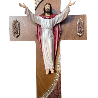 RISEN CHRIST WALL CROSS
