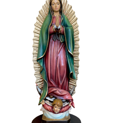 ITALIAN STYLE OUR LADY OF GUADALUPE FIGURINE